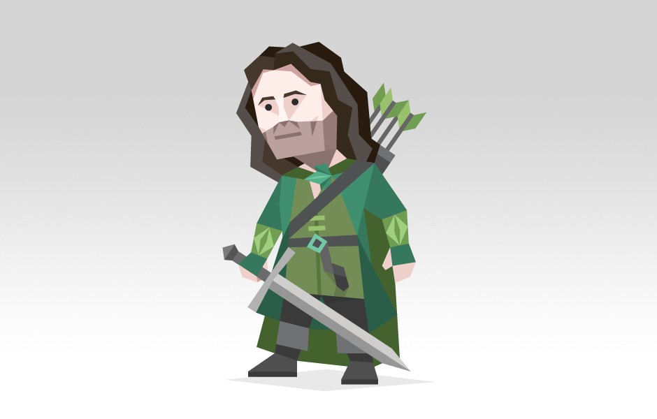 Aragorn z "Władcy Pierścieni"
